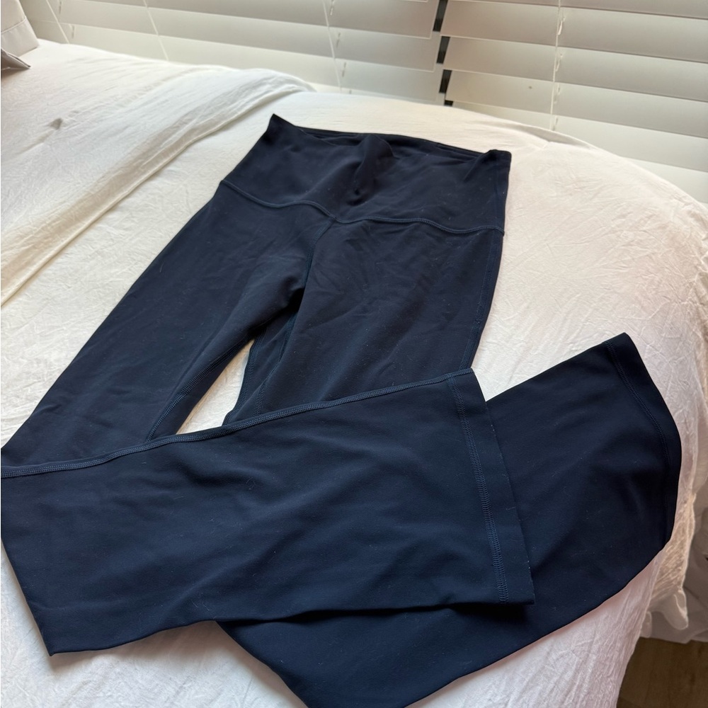 Lululemon Navy Mini Flare Leggings